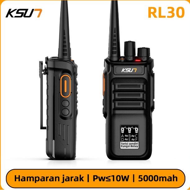 Sale [ Gratis Headset ] Ht Profesional Jarak 10Km Hingga 300Km Ksun Rl30 Repeater Uhf Radio Walky Ta