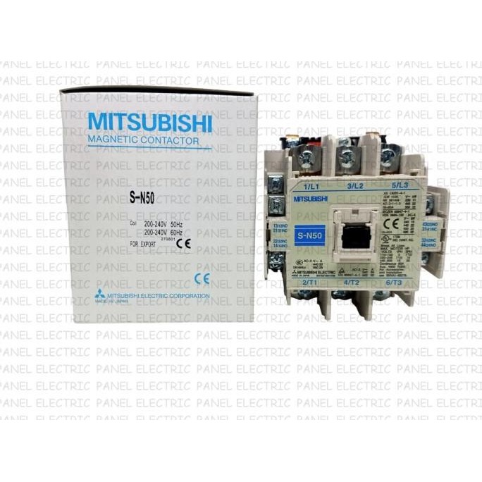 

Grosir Magnetic Contactor Mitsubishi Sn-50 Sn 50 110V/220V/380V Kontaktor