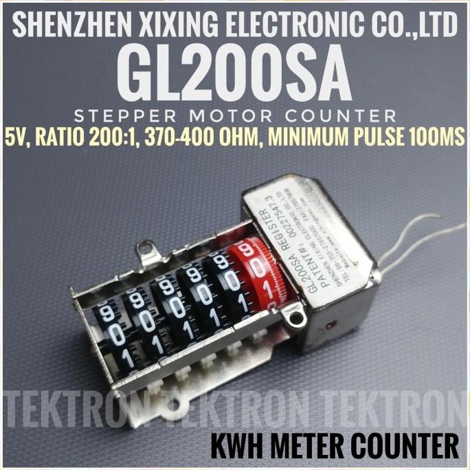 Gl200Sa Stepper Motor Counter Kwh Meter 5V Watt Hour Meter Analog New Stok