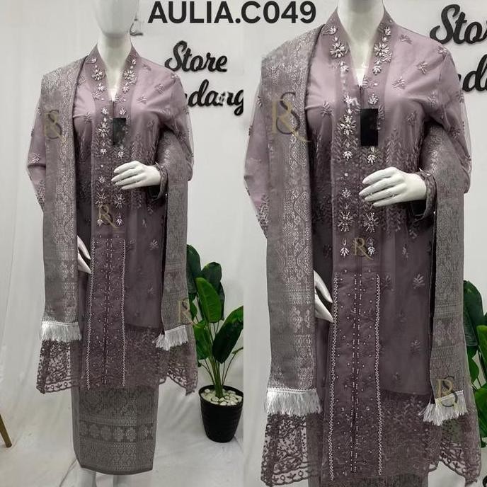 [[ KEBAYA / AKS>> SET KEBAYA SONGKET SELENDANG V KARTINI RIZANI STORE / KEBAYA JUMBO LD 130 / KEBAYA