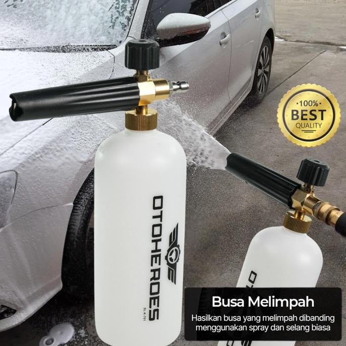Promo Sprayer Keran Semprotan Air Sabun Busa Snow Jet Steam Cuci Motor Mobil COD
