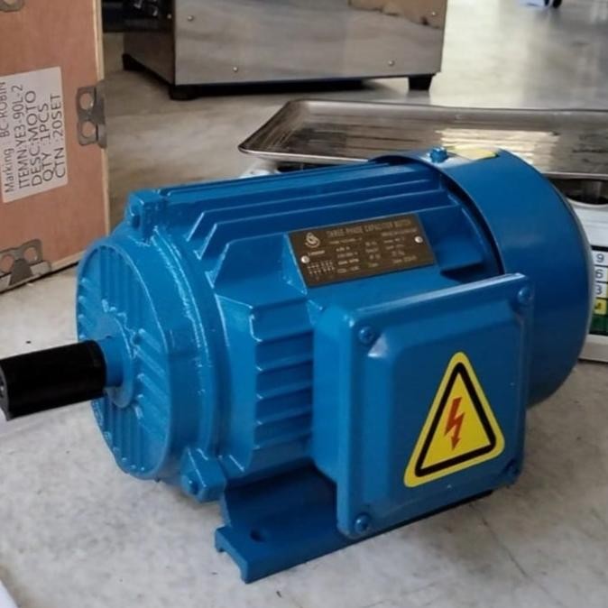 Dinamo Motor Listrik Mesin Penggerak Motor 2Hp 2Pole Listrik Dynamo New Stok