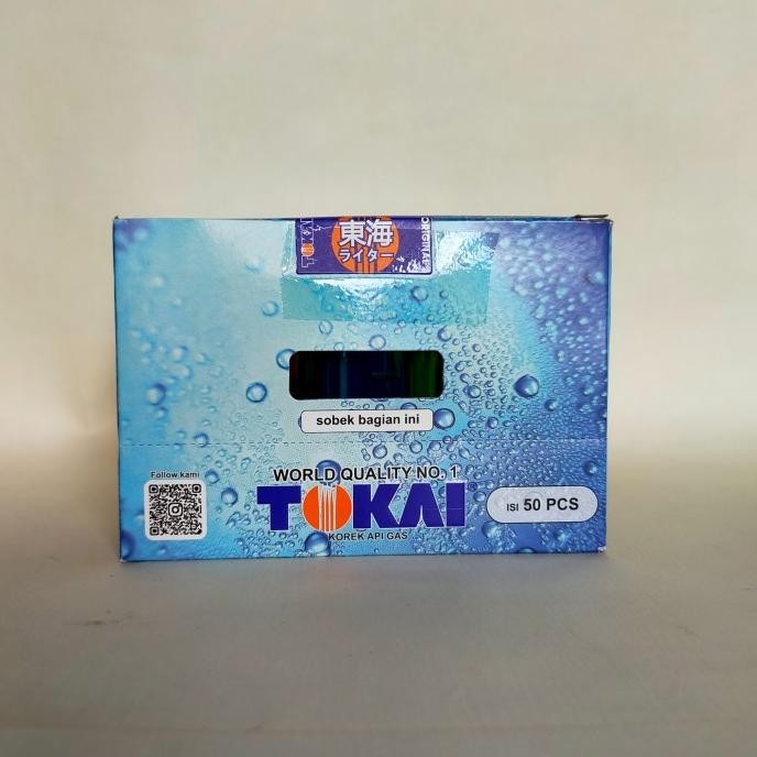 Grosir Korek Api Gas Tokai  1 Box Isi 50 Pcs