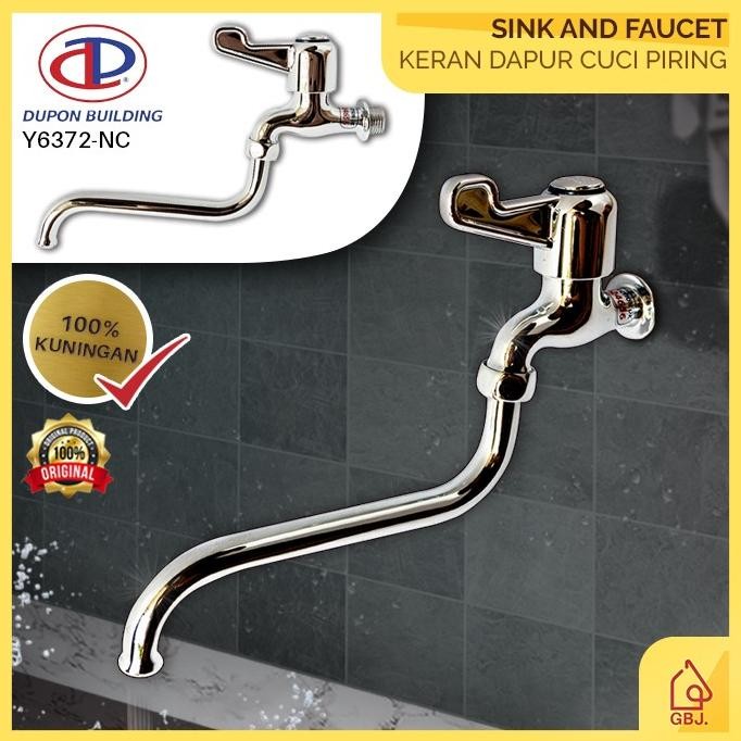 Keran Cuci Piring Bebek Dupon Y6372-Nc / Kran Dapur Angsa Keran Bebek New Stok