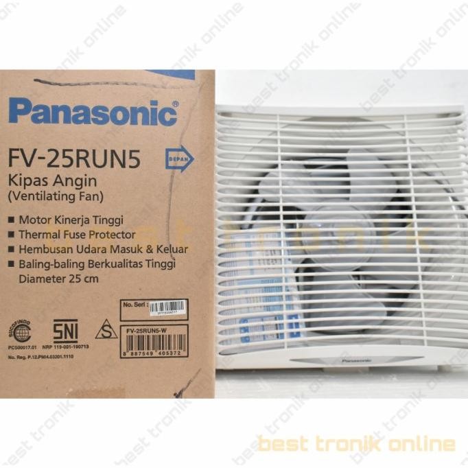 Kipas Angin Ventilasi Panasonic Fv 25Run5 New Stok