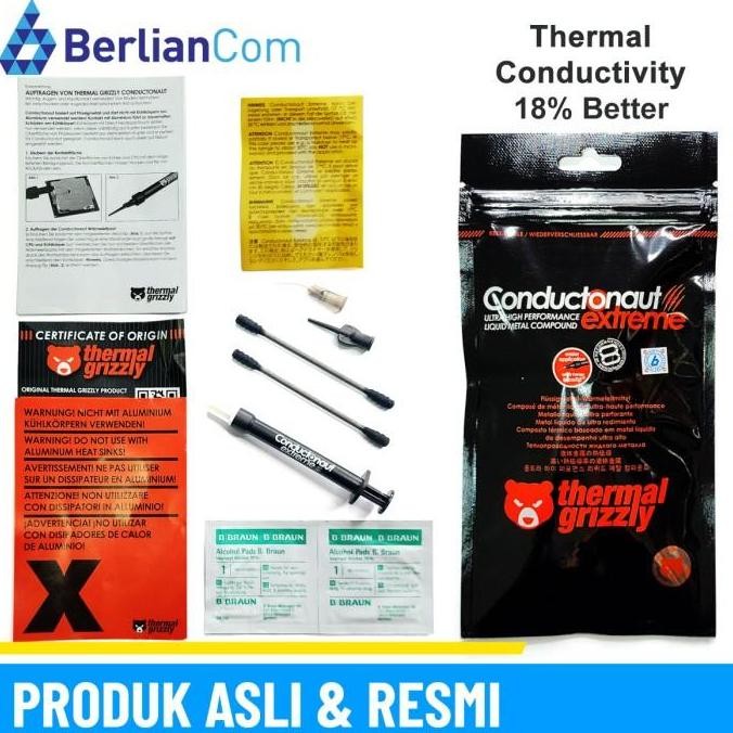 Thermal Grizzly Conductonaut Extreme Liquid Metal 1 Gram Co