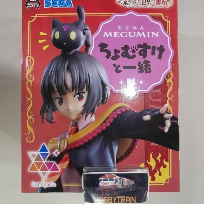 SEGA LUMINASTA MEGUMIN WITH CHOMUSUKE FIGURE