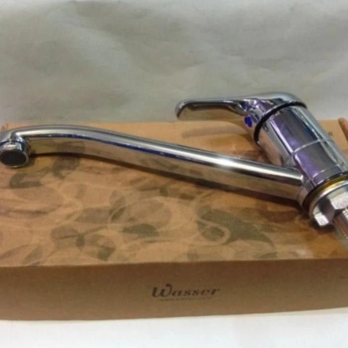 Kran Sink Meja Dingin Original Wasser Kran Cuci Piring Dingin New Stok