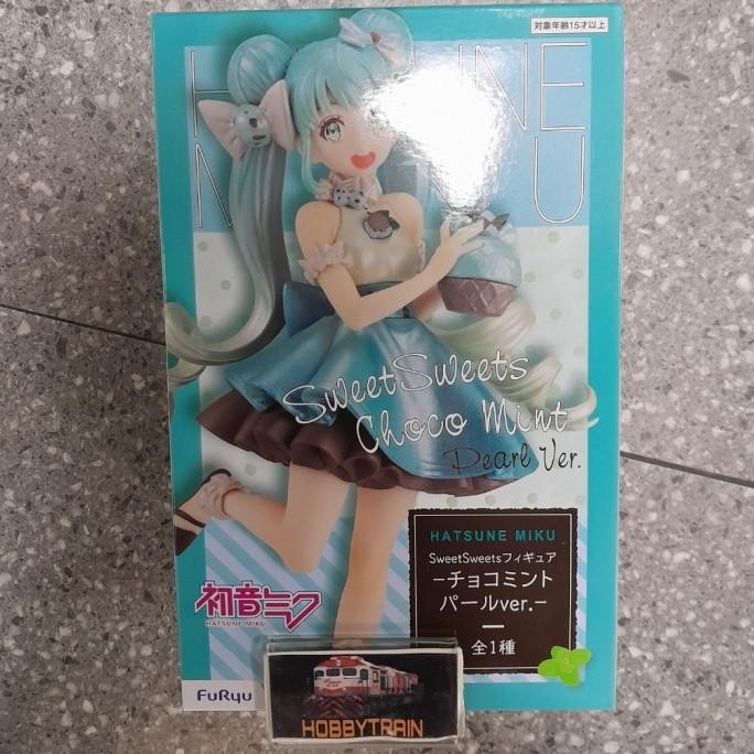 FURYU HATSUNE MIKU SWEET SWEET CHOCO MINT PEARL VER FIGURE
