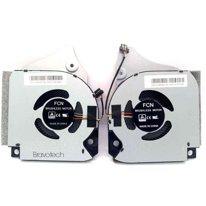 Dell Laptop Fan Cpu Gpu Fit G5-5590 G7-7590 G7-7790 Sepasang 4Pin- New Co