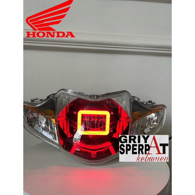 Lampu depan Honda revo absolute led  2010 2011 2012