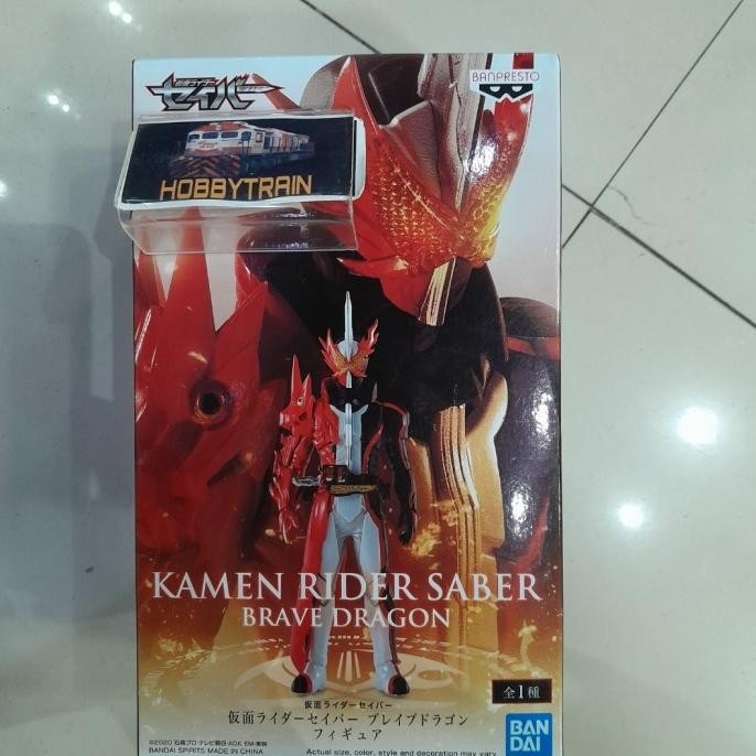 BANPRESTO KAMEN RIDER SABER BRAVE DRAGON FIGURE