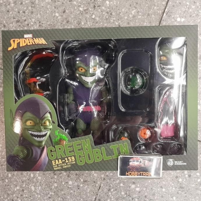 BEAST KINGDOM EGG ATTACK ACTION EAA-139 SPIDER-MAN GREEN GOBLIN Figure