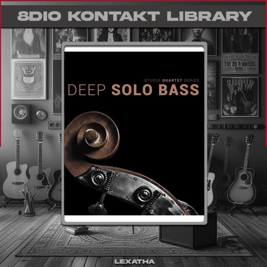 Studio Quartet Series Deep Solo Bass - 8Dio Library