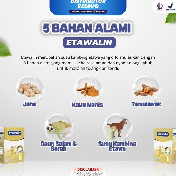 

Murah Susu Etawalin 4 Box Original | Minuman Manis Susu Bubuk Kambing Etawa | Distributor Resmi Etawalin Dairy Milk Bpom Halal [Bisa Cod]