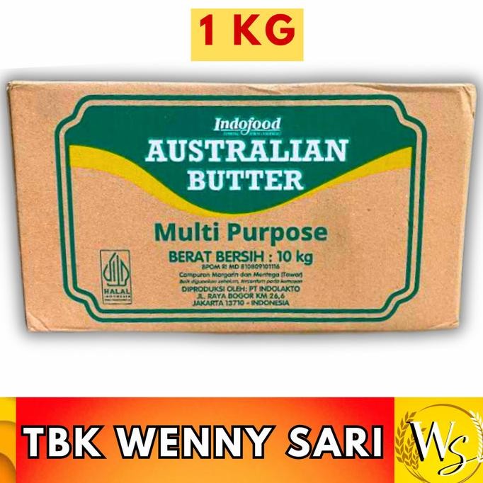

Grosir Australian Butter Repack 1 Kg ( Khusus Gosend Instant Dan Grab Instant )