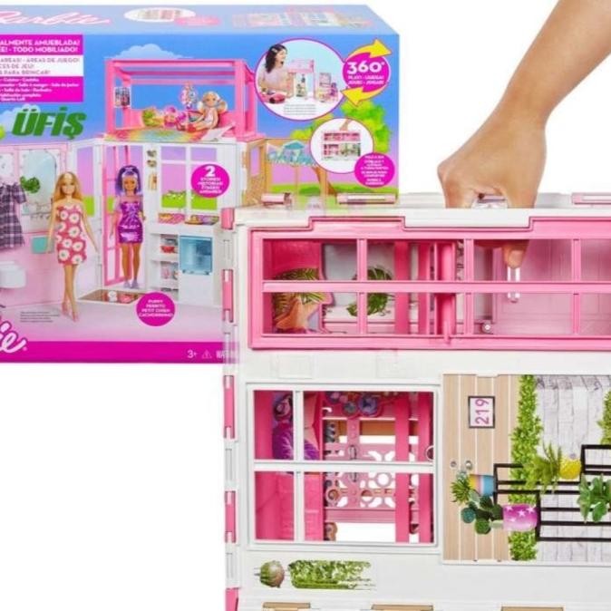Barbie Dream house doll pool rumah