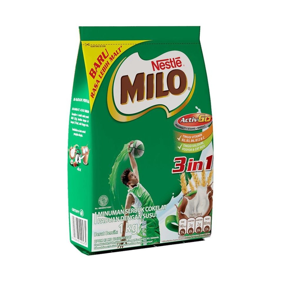 

Sale Milo 3In1 Pouch 1 Kilogram