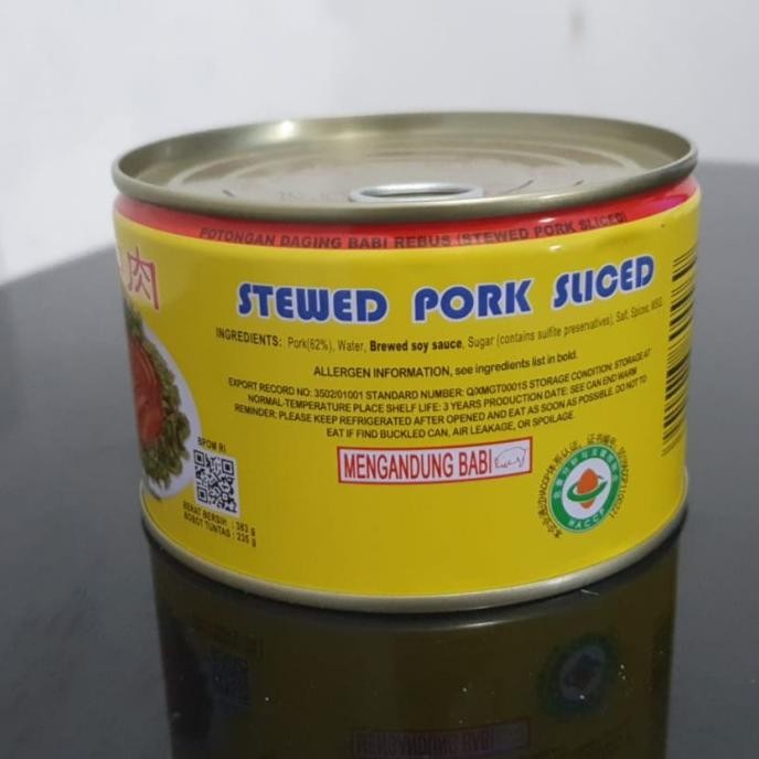 

Murah Gulong Stewed Pork Slice 383 Gr Kaleng Daging Babi Samcan