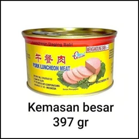 

Sale Ma Ling Fyf / Tts Luncheon Pork Meat 397Gram / Daging Ham Babi Maling