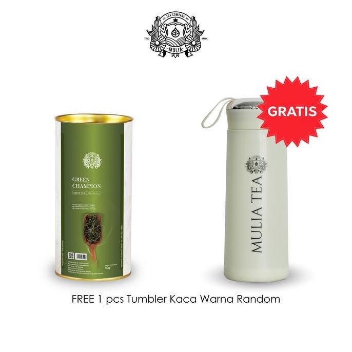 

Promo Green Champion - Mulia Tea - Specialty Tea (Isi 1 Kaleng 50Gr)