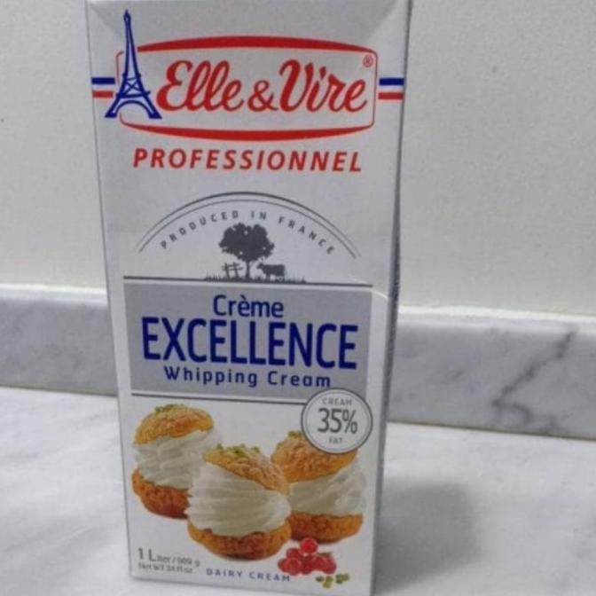 

Elle Vire Whipping Cream Whip Cream Whipped 1L