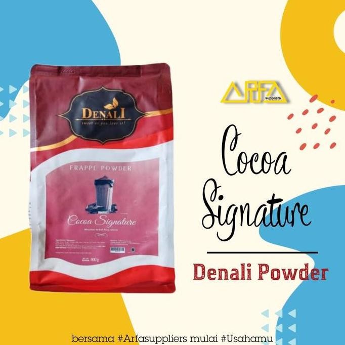 

Promo Powder Denali Cocoa Signature 800Gr - Bubuk Minuman Premium Coklat