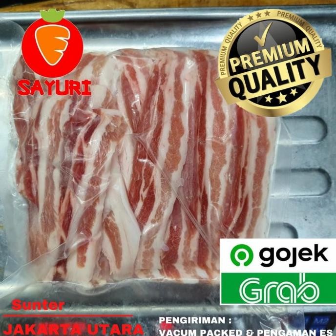 

Murah Samgyeopsal Samcan Pork Belly Slice