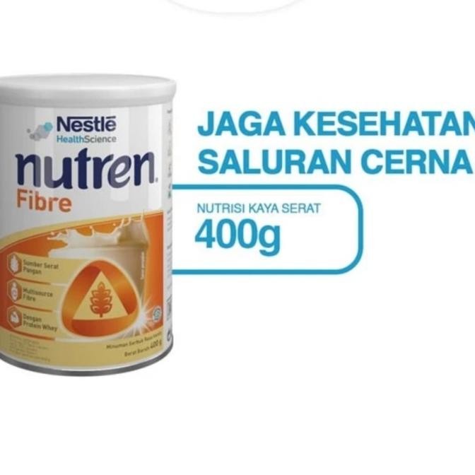 

Grosir Nestle Nutren Fibre Susu Nutrisi Vanila Kaya Serat Tin 400 Gr