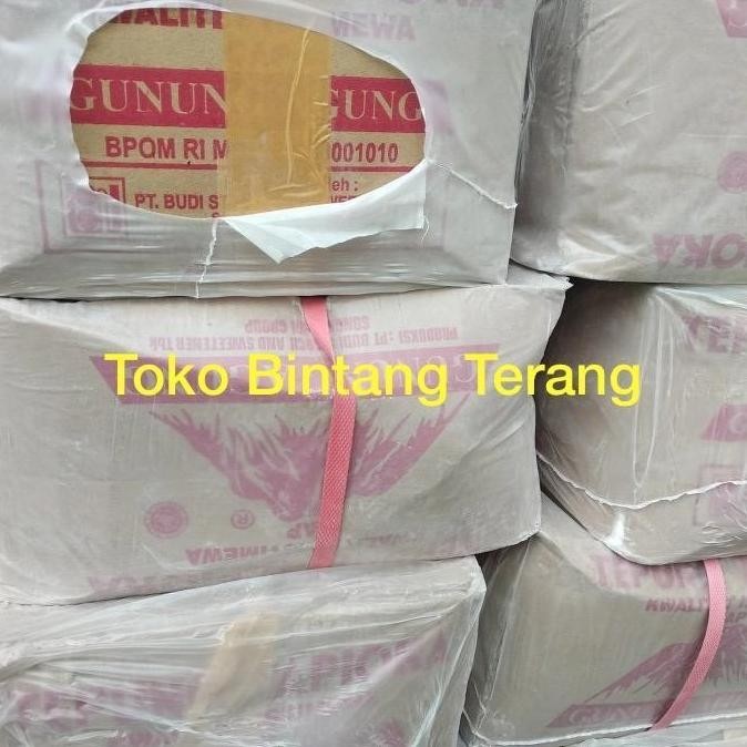 

Grosir Tepung Sagu Tapioka Cap Gunung Agung Merah 500Gr X 20 Pcs 1 Dus 10 Kg