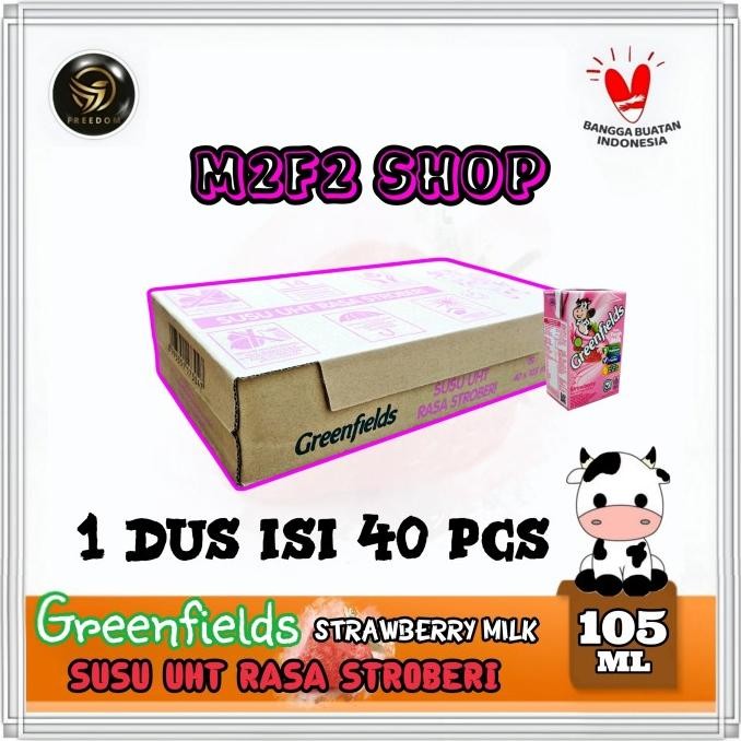 

Promo Greenfields Susu Kotak Uht Chocolate Strawberry Full Cream Milk | Cokelat Stroberi Semua Rasa - 105 Ml Harga Karton (Khusus Gosend/Grab)