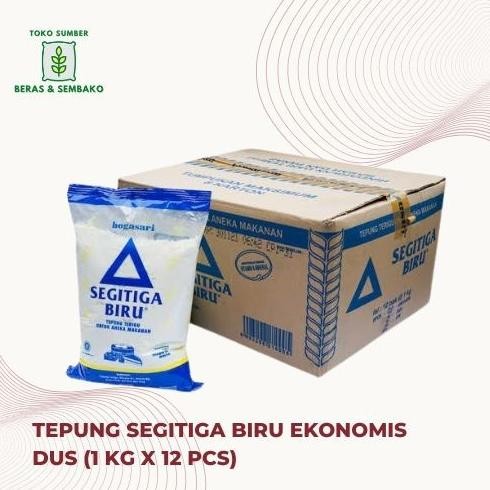 

Promo Tepung Terigu Segitiga Biru Ekonomis 1 Kg (1 Dus Isi 12 Pcs)