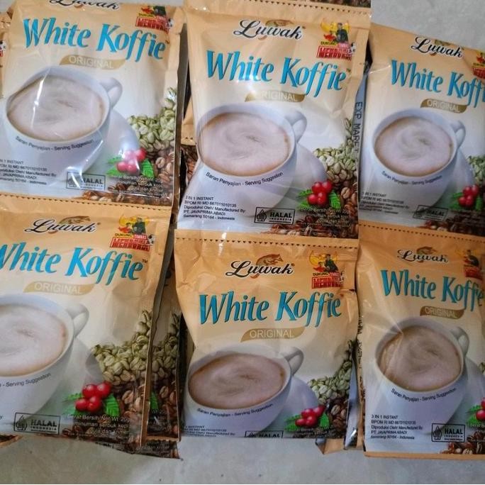 

Murah 50Pcs Kopi Luwak White Coffee Atau 5 Renceng Susu