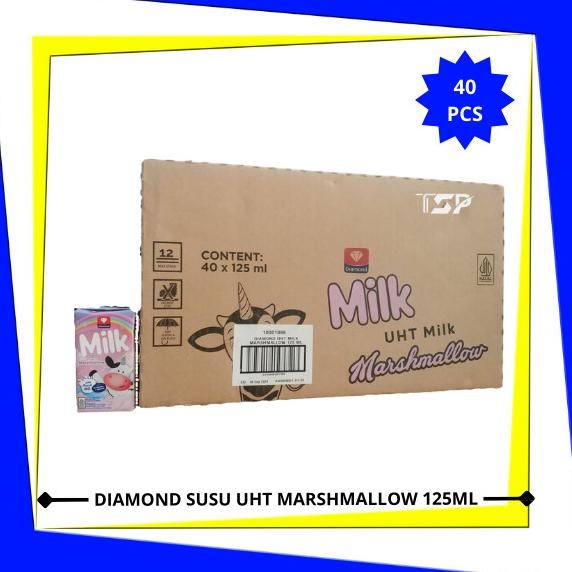 

Grosir Susu Diamond Uht Honey / Marshmallow 125Ml X 40 Pcs (1 Karton)
