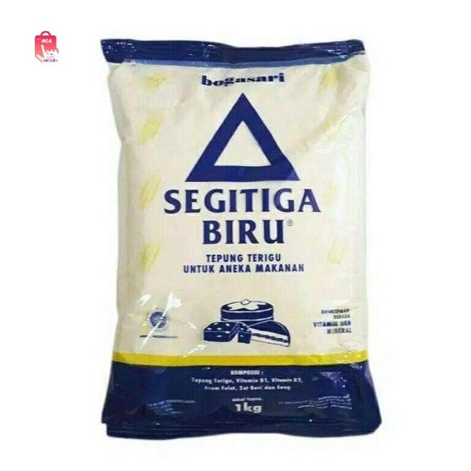

Murah Bogasari Segitiga Biru Tepung Terigu 1Kg (1 Dus/12 Pcs)