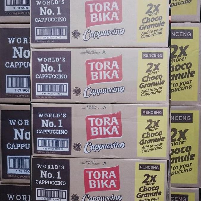 

Murah 1 Karton Torabika Cappuccino Isi 12 Renceng Exp Feb 2026