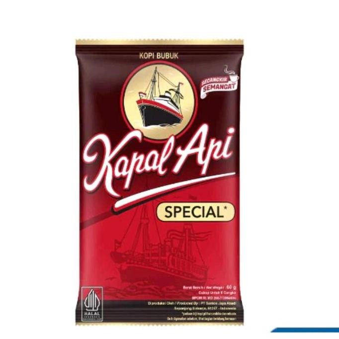 

Grosir Kopi Kapal Api Spesial 60Gr Isi 10 Pcs Per 1 Renteng