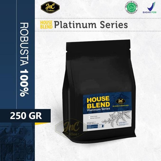 

Sale Jnc Platinum House Blend 250 Gr 100% Robusta For Es Kopi Susu Espresso