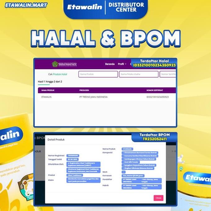 

Sale [Etawalin 2 Box] - Susu Kambing Etawa Asli Herbal Untuk Membantu Kesehatan Tulang Dan Sendi Manis Dairy Milk Bubuk