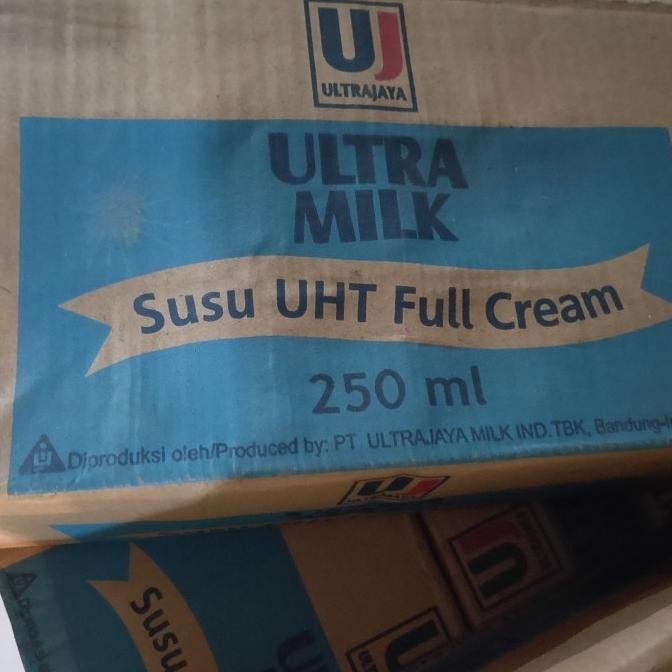 

Sale Susu Uht Ultra 250 Ml Full Cream 1 Dus Isi 24