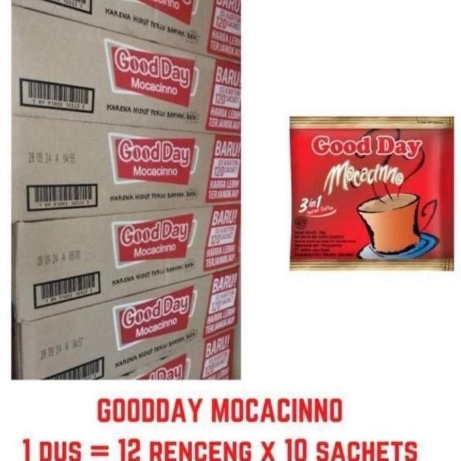 

Sale [1Dus] Good Day Moccacinno Kopi Instan Good Day Freeze