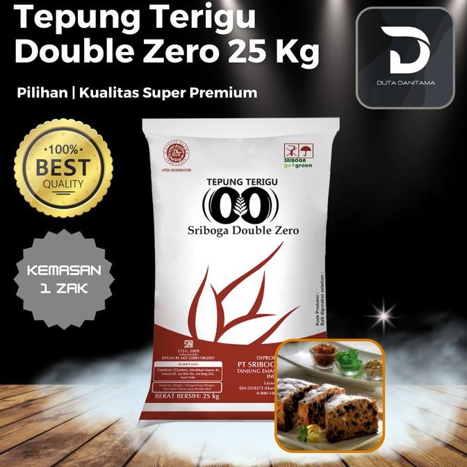 

Murah Tepung Terigu Sriboga Double Zero 1 Sak (25 Kg) & 20 Sak (@ 25 Kg)