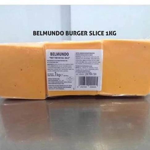 

Grosir Slice Burger Cheese Keju Red Cheddar 1Kg Import Halal