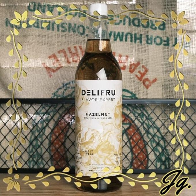 

Grosir Delifru Syrup Hazelnut 1 Liter - Rasa Hazelnut 1 Liter