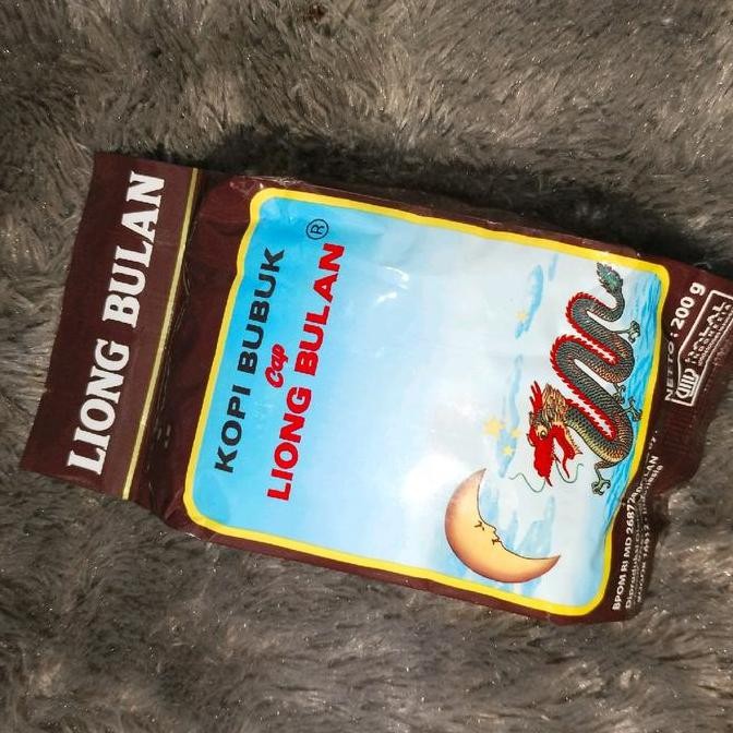 

Murah Kopi Bubuk Cap Liong Bulan Tanpa Gula( Isi 2Pcs) Berat 200Gr Coffee Arabika