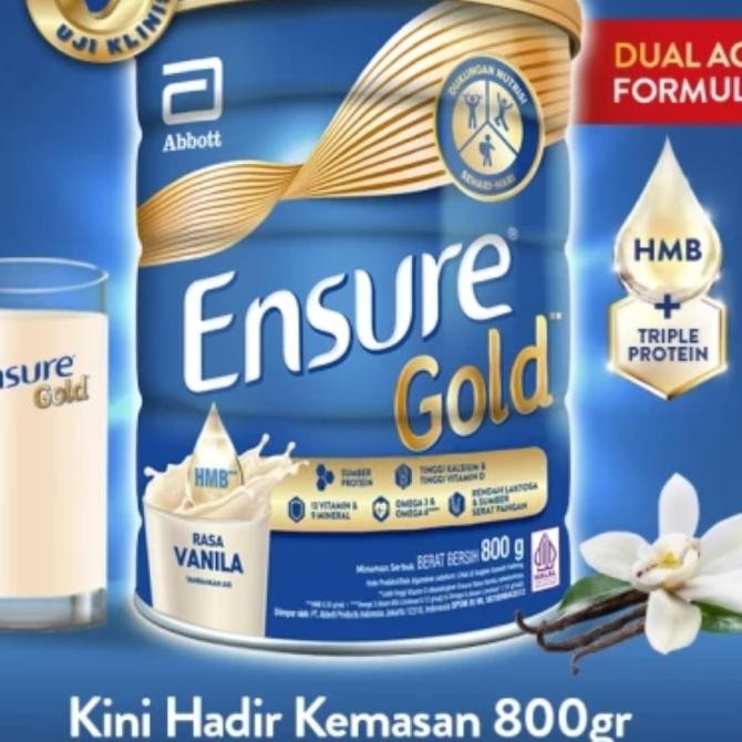 

Sale Ensure Gold Hmb Vanila 800 G
