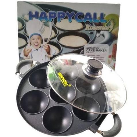 Cetakan Kue Apem Cekung 7 Lubang Happy Call Teflon HC