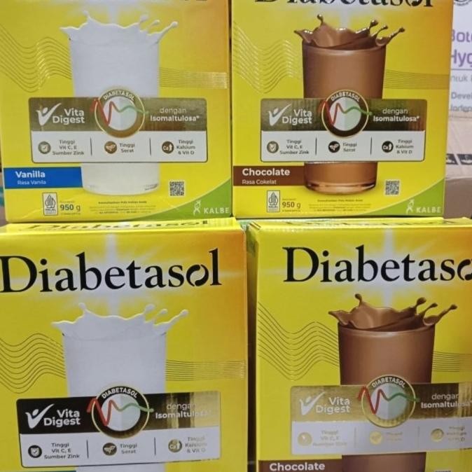 

Murah Diabetasol Vanila Coklat 950 Gram / Susu Nutrisi / Vanila 950 Gr