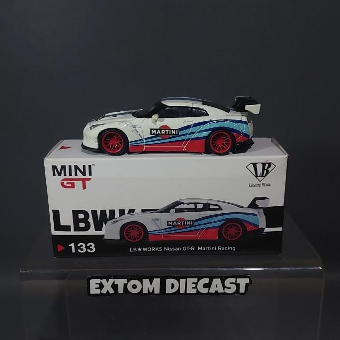 MINI GT 133 NISSAN SKYLINE R35 LBWK MARTINI 2104T