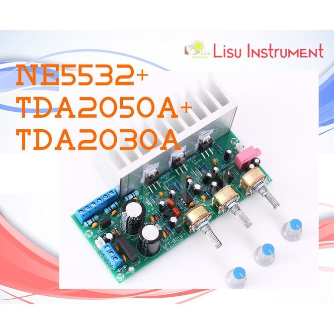 Update NE5532 TDA2050A + TDA2030 2.1 Bass Subwoofer HIFI Amplifier Board lisu992 Buru Order
